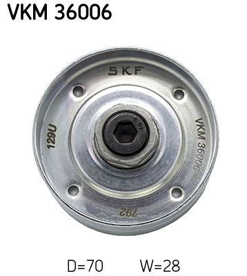 Rolka napinacza paska napędowego SKF VKM36006 cena, od 27,34 USD