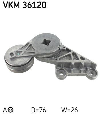 Napinacz paska napędowego SKF VKM36120 cena, od 21,61 USD