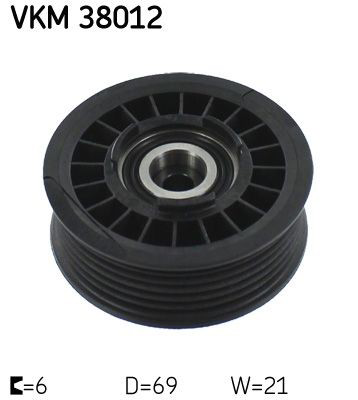 VKM38012 SKF Rolka prowadząca, kierunkowa paska napędowego