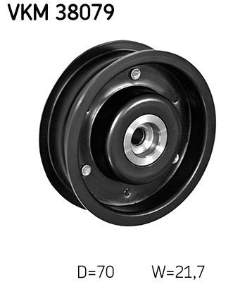 VKM38079 SKF Rolka prowadząca, kierunkowa paska napędowego