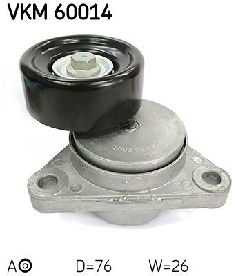 Napinacz paska napędowego SKF VKM60014 cena, od 15,79 USD
