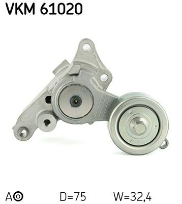 Do koszyka Rolka napinacza paska napędowego Toyota Hiace IV H1, H2