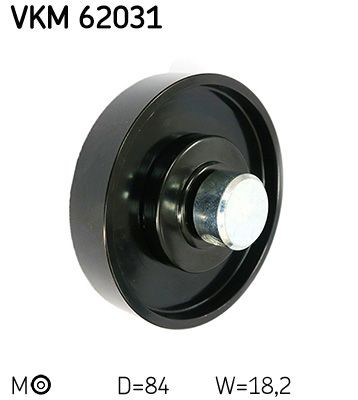 Rolka napinacza paska napędowego SKF VKM62031 cena, od 26,51 USD