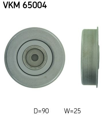 Rolka napinacza paska napędowego SKF VKM65004 cena, od 29,43 USD