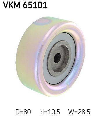 VKM65101 SKF Rolka prowadząca, kierunkowa paska napędowego