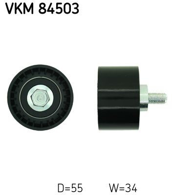Rolka prowadząca kierunkowa paska rozrządu SKF VKM84503 cena, od 17,99 USD