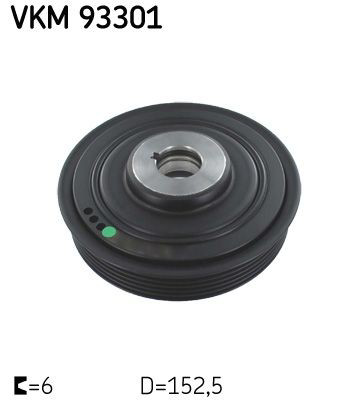VKM93301 SKF Koło pasowe wału korbowego