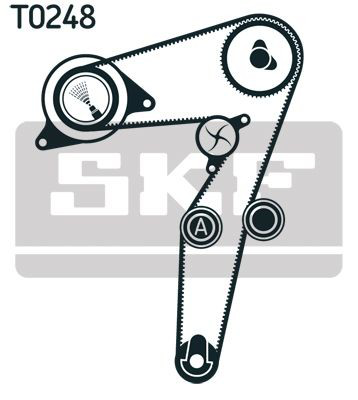 Do koszyka 1620364080 Peugeot/Citroen Pasek rozrządu, zestaw
