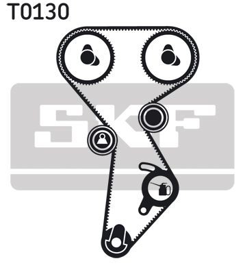 VKMA02242 SKF Pasek rozrządu, zestaw