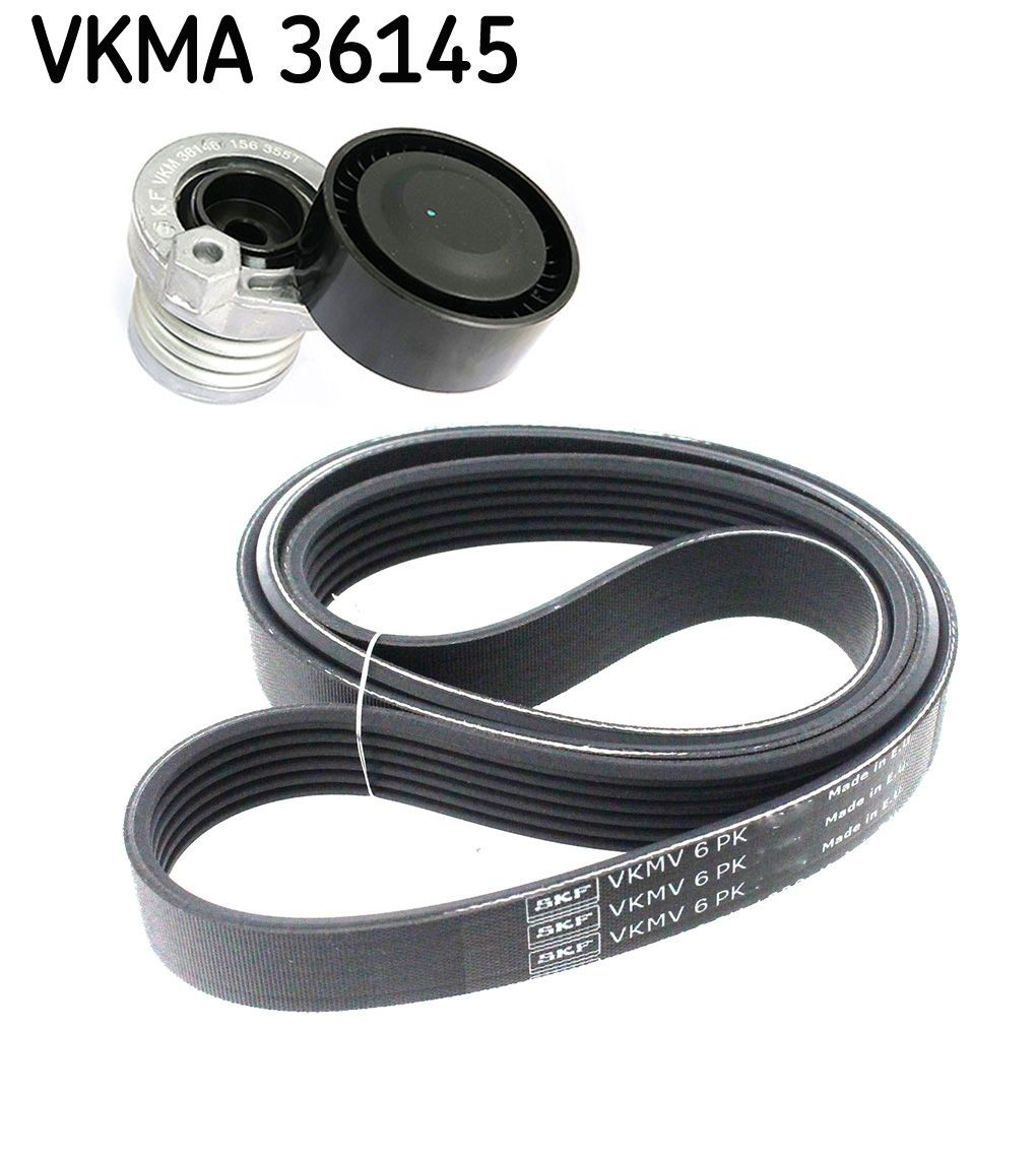 VKMA36145 SKF Pasek napędowy mechanizmów, zestaw