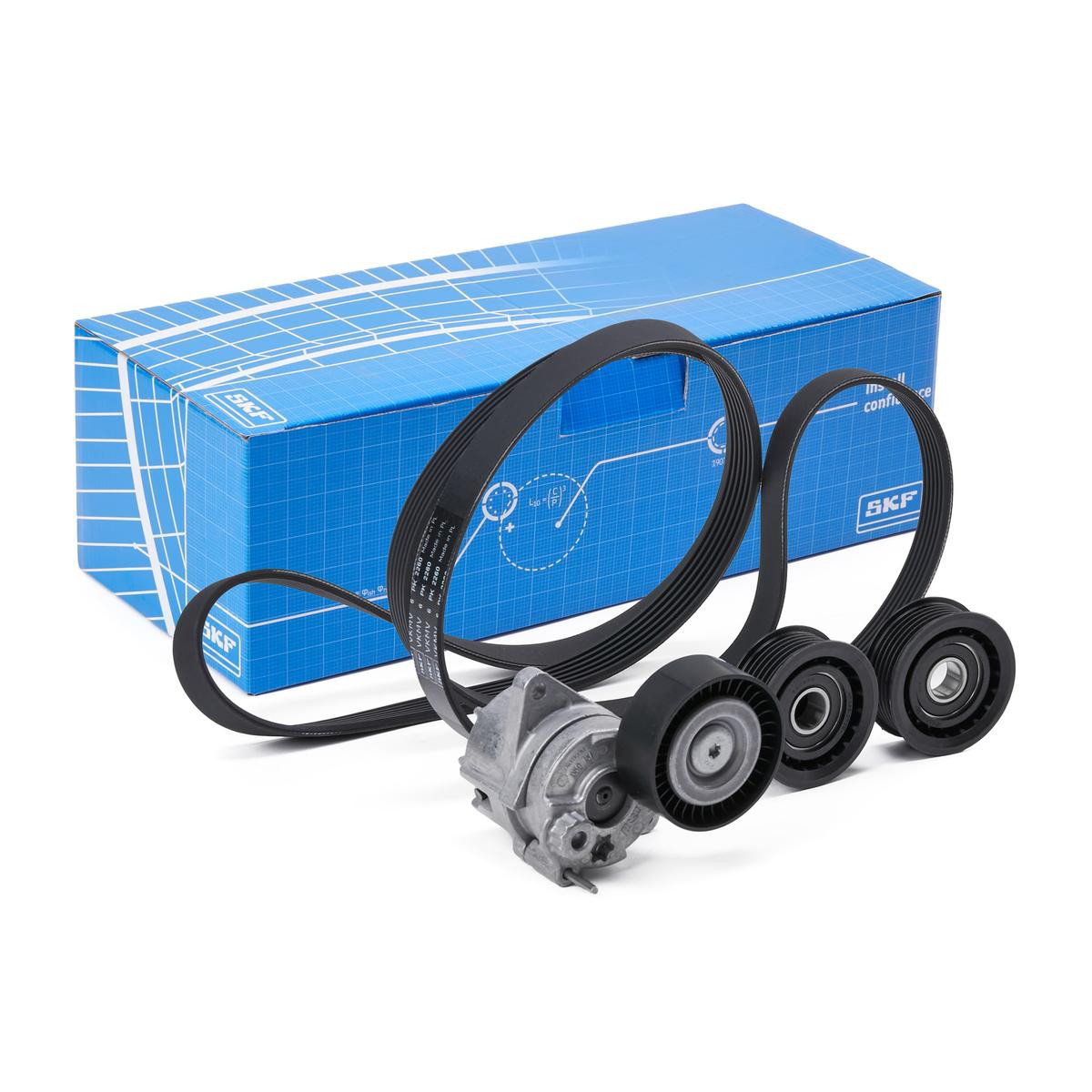 Pasek napędowy mechanizmów, zestaw VKMA38026 SKF