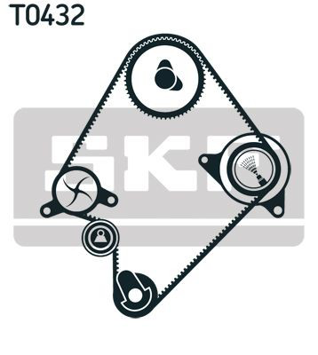 Pasek rozrządu, zestaw SKF VKMA94009 cena, od 70,84 USD