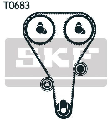 Pasek rozrządu, zestaw SKF VKMA94624 cena, od 70,65 USD