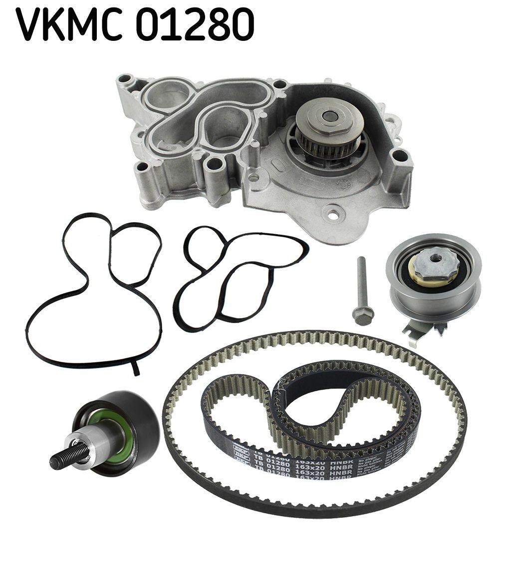 Pasek rozrządu, zestaw SKF VKMC01280 cena, od 115,06 USD