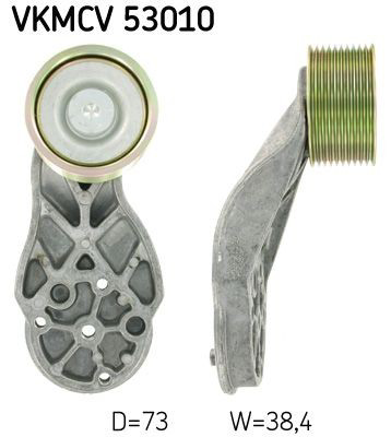 VKMCV53010 SKF Rolka prowadząca, kierunkowa paska napędowego