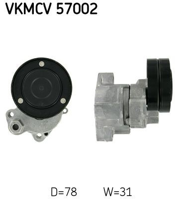 VKMCV57002 SKF Napinacz paska napędowego