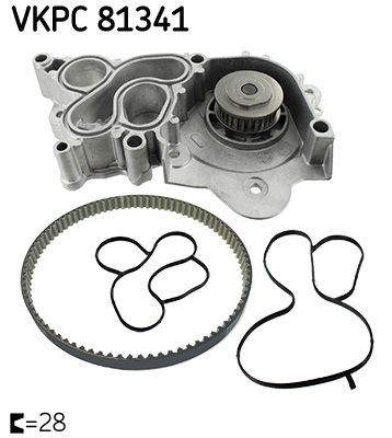 Pompa chłodząca wodna VKPC81341 SKF
