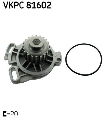 Pompa chłodząca wodna Magneti Marelli MPQ1191