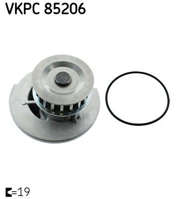Pompa chłodząca wodna VKPC85206 SKF