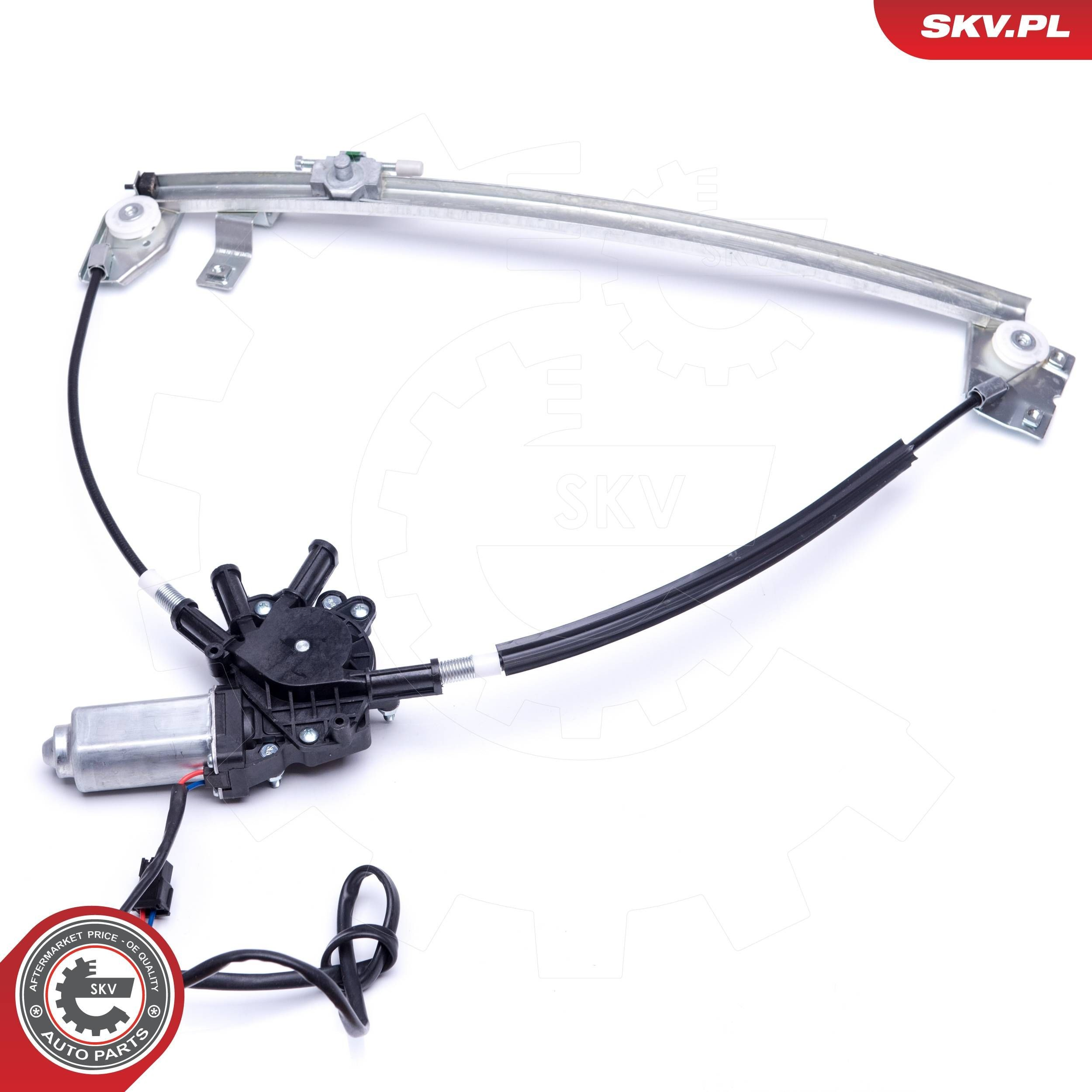 Mechanizm podnoszenia szyby drzwi przednich prawych do Audi 200  44, 44Q