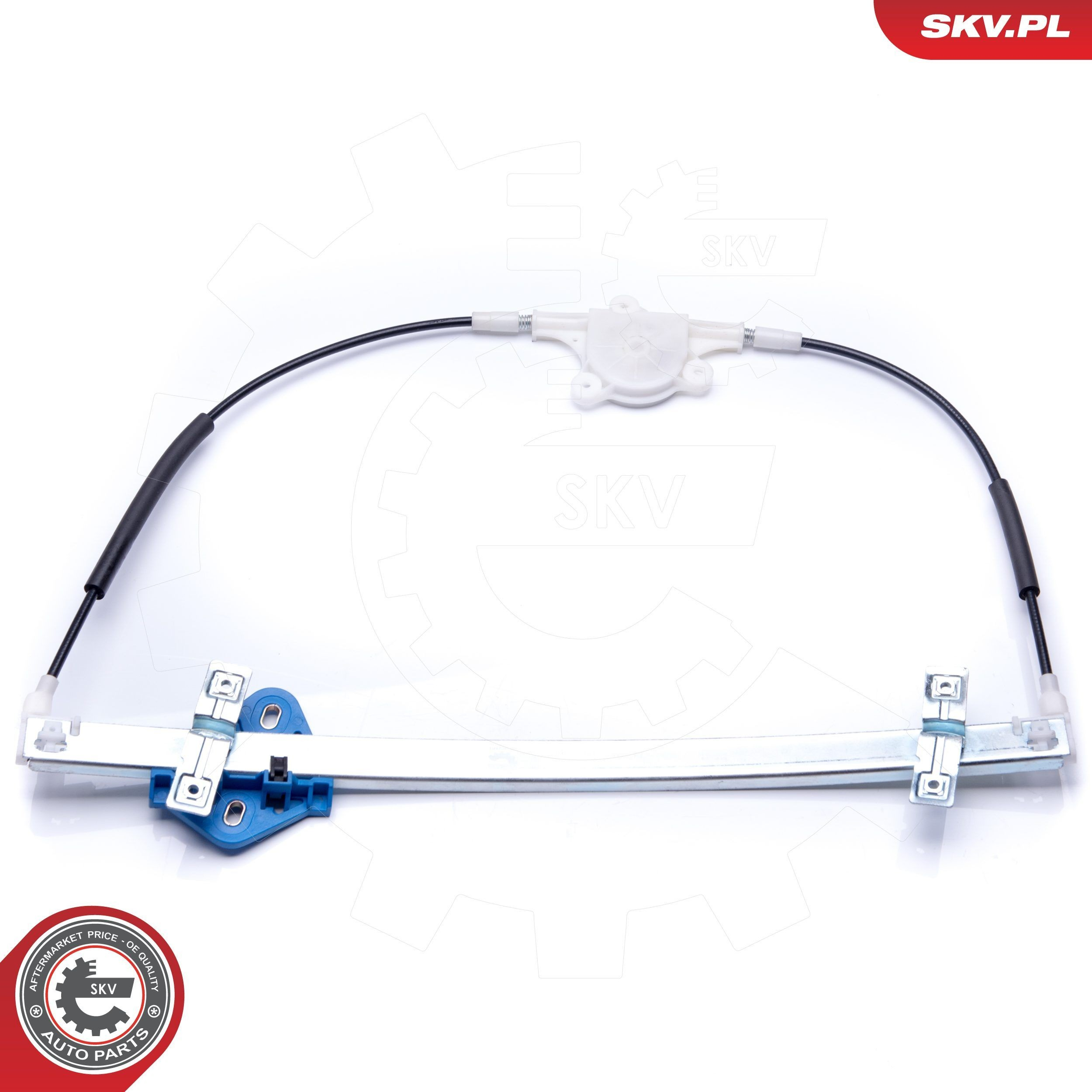 Mechanizm podnoszenia szyby drzwi przednich lewych 00SKV561 SKV