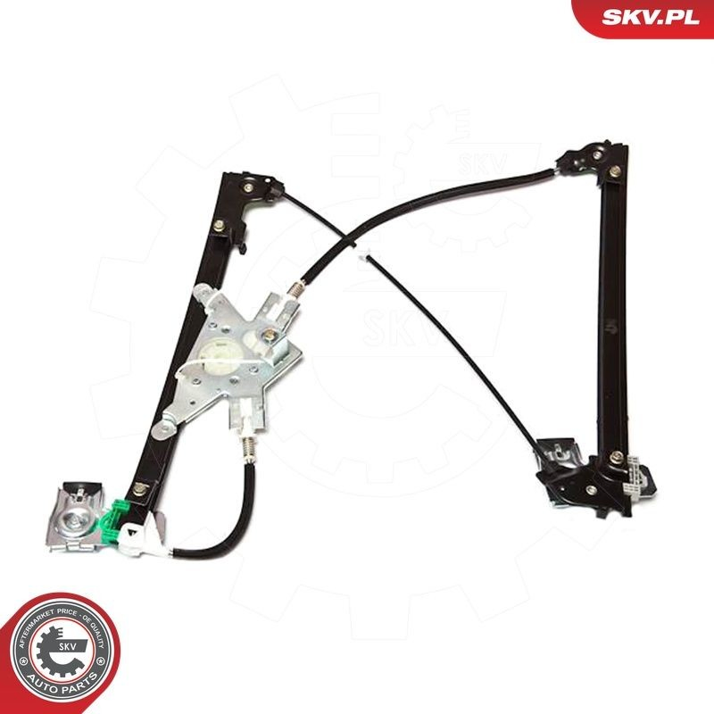 Do koszyka Mechanizm podnoszenia szyby drzwi przednich prawych Volkswagen Polo III 6N1