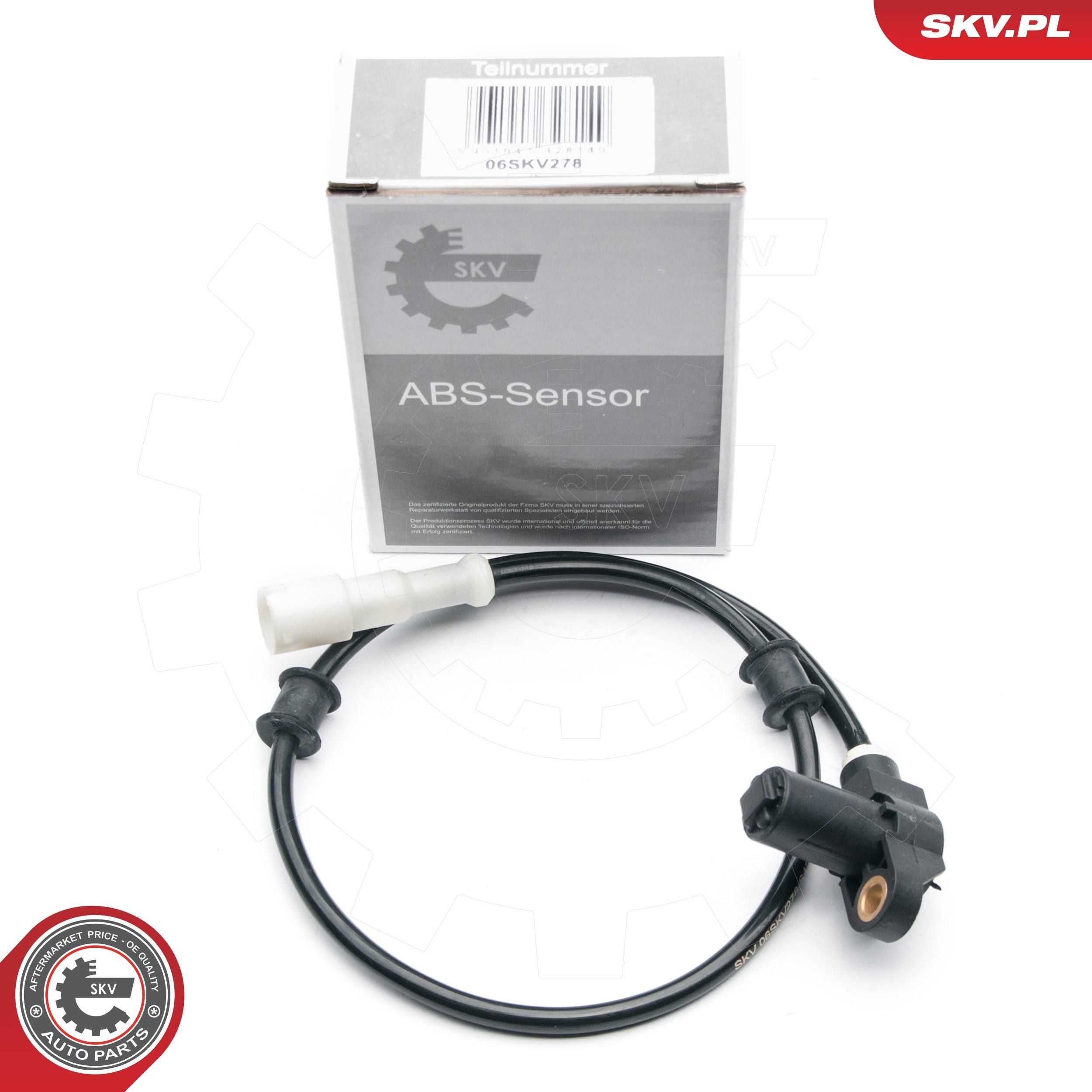 Czujnik ABS przedni Opel Calibra coupe (85) (1989 - 1997) cena, od 29,42 USD
