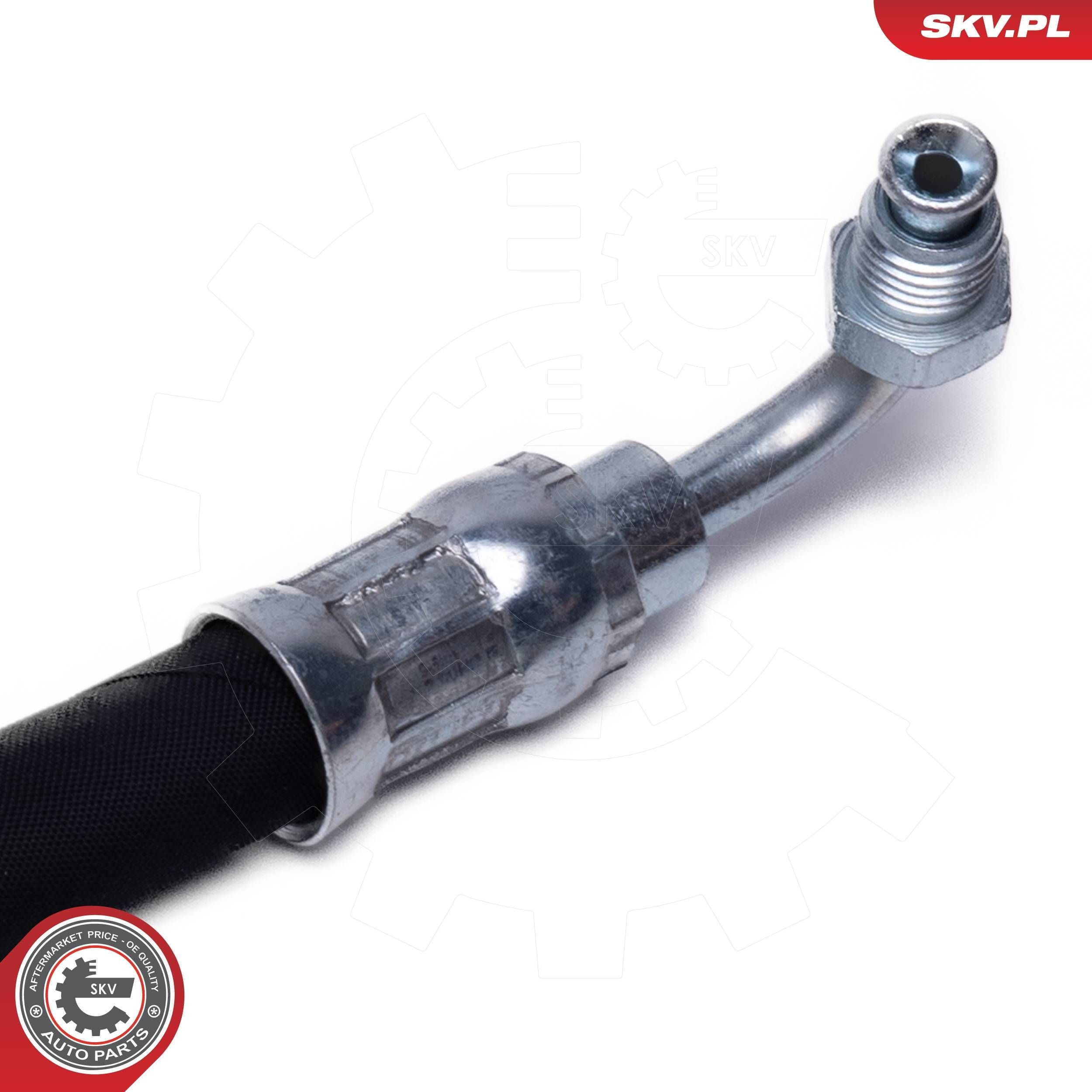 Przewód hydraulicznego układu wspomagania wysokiego ciśnienia, od pompy do maglownicy (mechanizmu) Mercedes E 