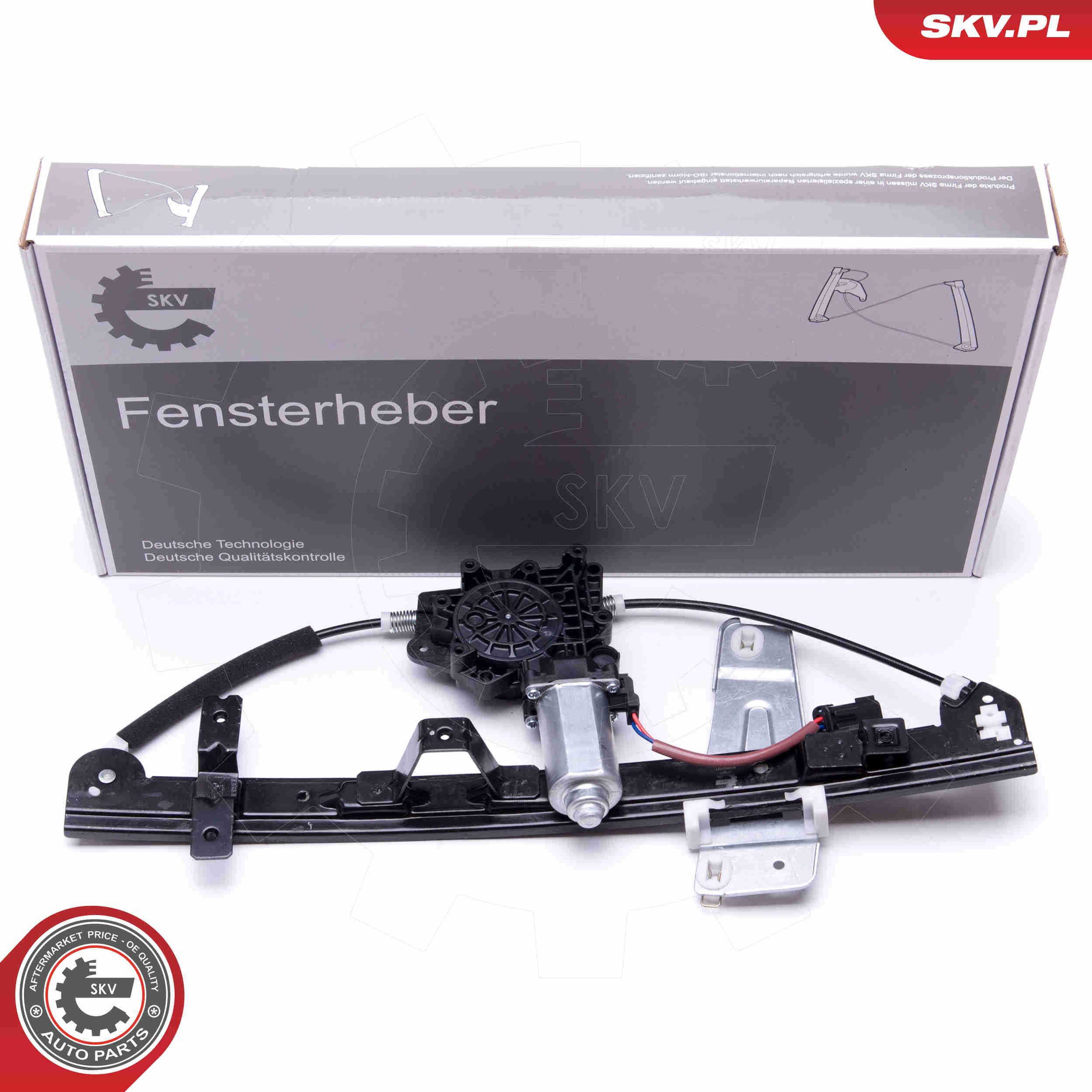 Mechanizm podnoszenia szyby drzwi przednich lewych K55363287AC Fiat/Alfa/Lancia