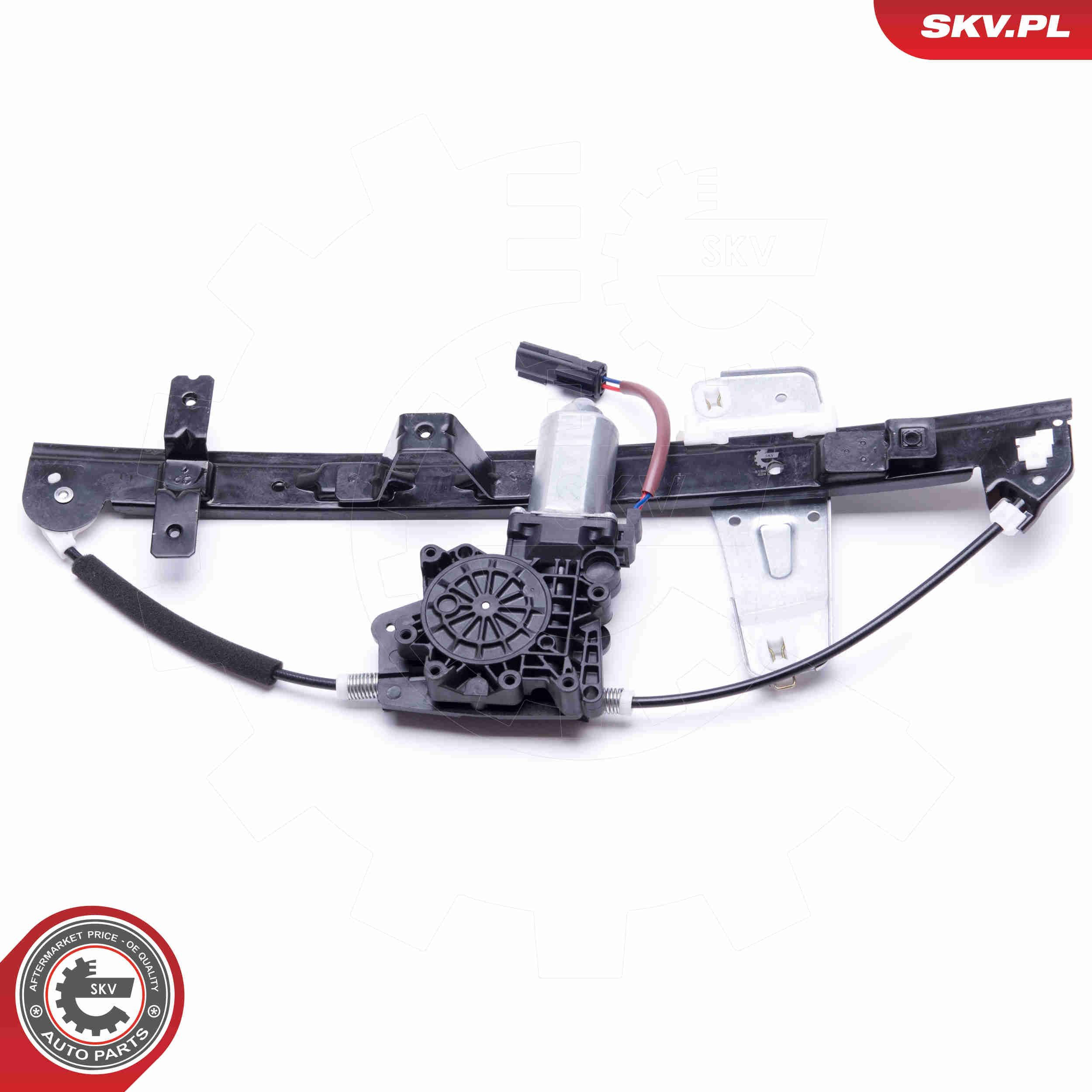 Do koszyka Mechanizm podnoszenia szyby drzwi przednich prawych Jeep Grand Cherokee LIMITED 