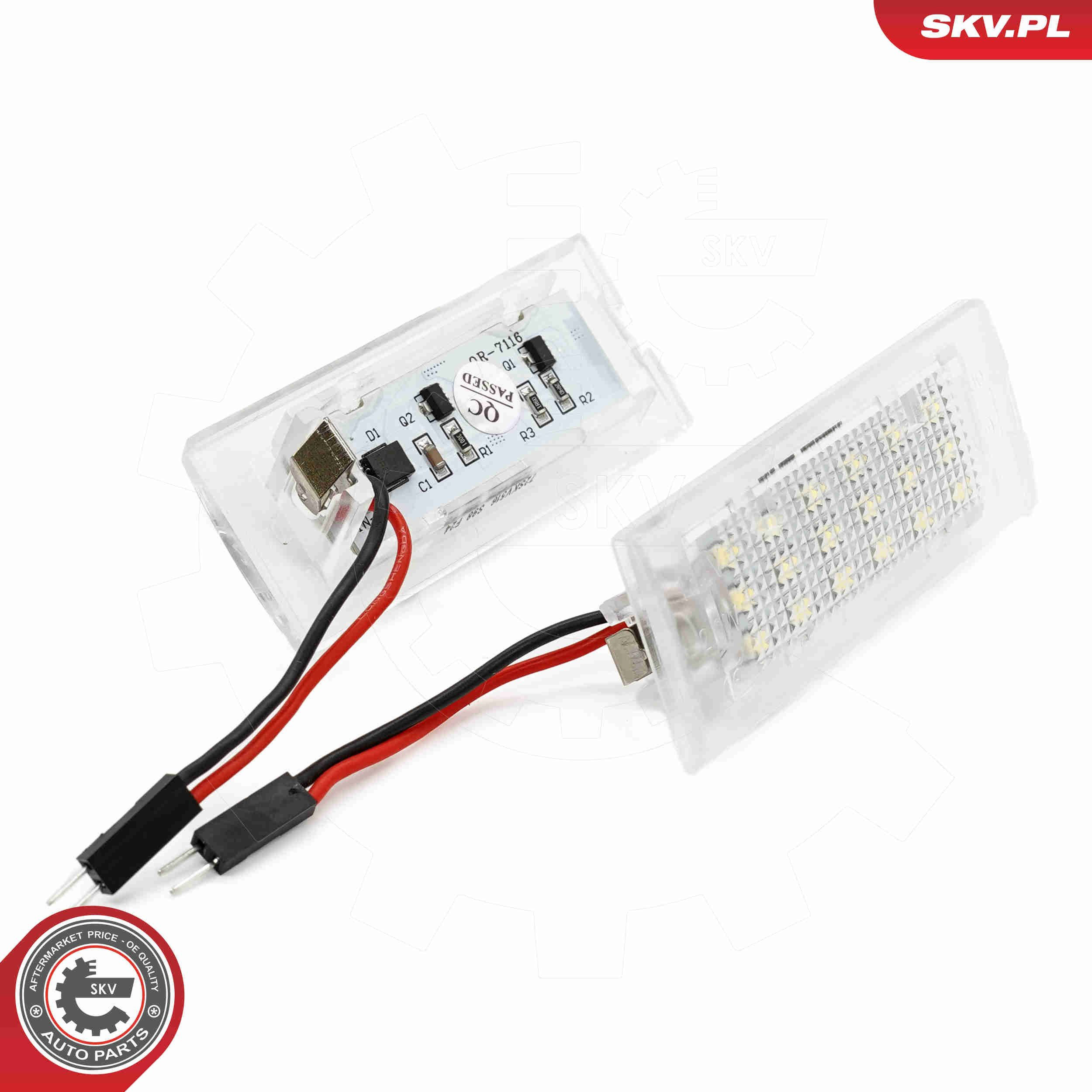  Lampa oświetlenia tylnej tablicy rejestracyjnej BMW X3 