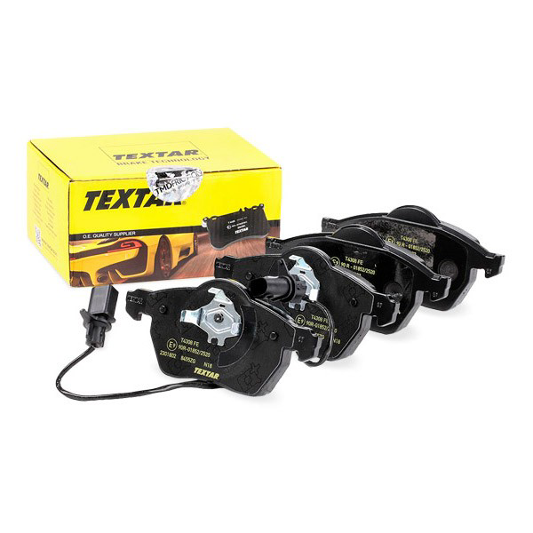 Klocki hamulcowe przednie tarczowe Textar 2301802 cena, od 32,19 USD