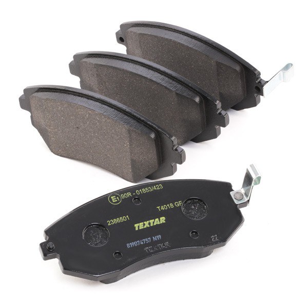 Klocki hamulcowe przednie tarczowe Textar 2386501 cena, od 27,69 USD