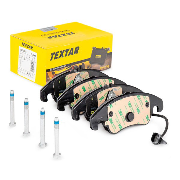 Klocki hamulcowe przednie tarczowe Textar 2474301 cena, od 37,28 USD