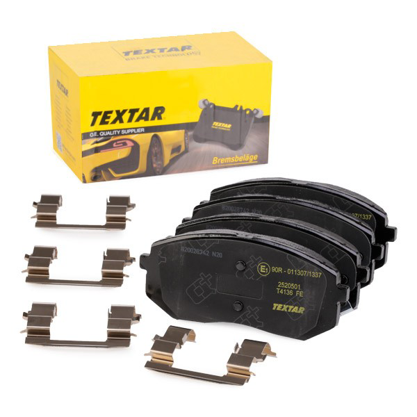 2520501 Textar Klocki hamulcowe przednie tarczowe