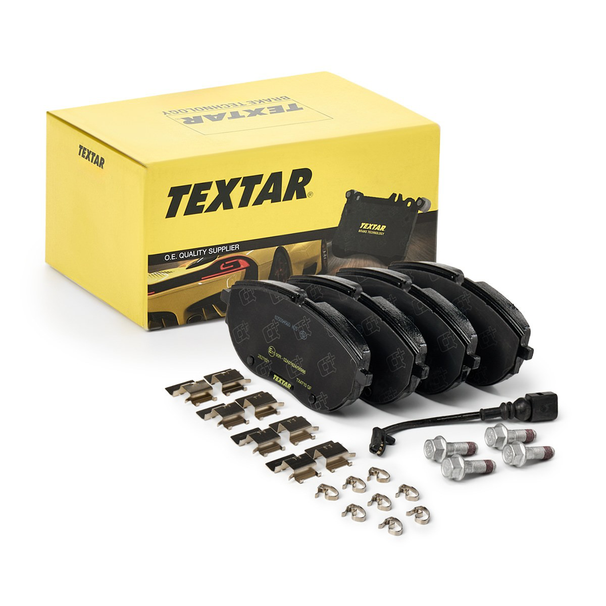 Klocki hamulcowe przednie tarczowe Textar 2627001 cena, od 72,49 USD