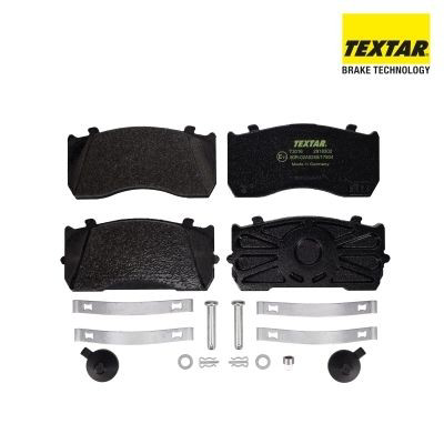 Klocki hamulcowe przednie tarczowe Textar 2918302 cena, od 71,11 USD