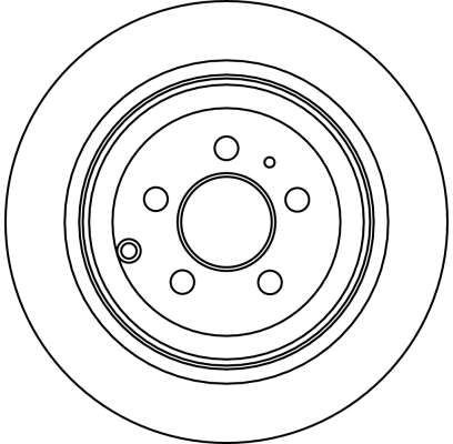 Tarcza hamulcowa tylna Peugeot 806 minivan (221) (1994 - 2002) cena, od 50,24 USD