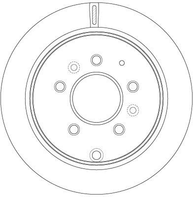 L15Y26251 Mazda Tarcza hamulcowa tylna