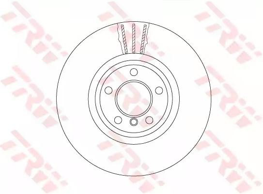Tarcza hamulcowa przednia do BMW 5  F10