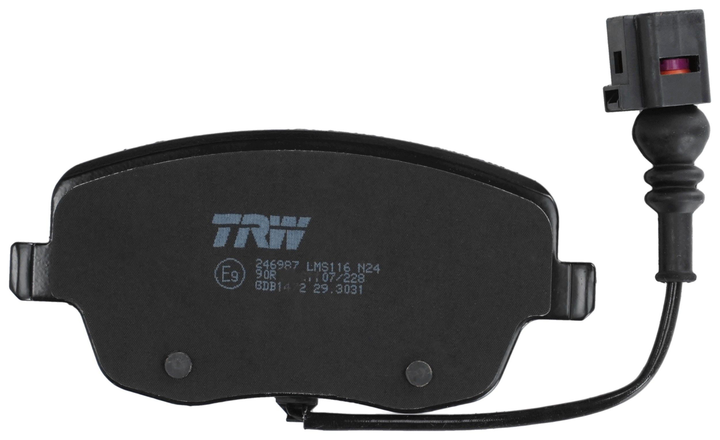 Klocki hamulcowe przednie tarczowe TRW GDB1472 cena, od 28,01 USD