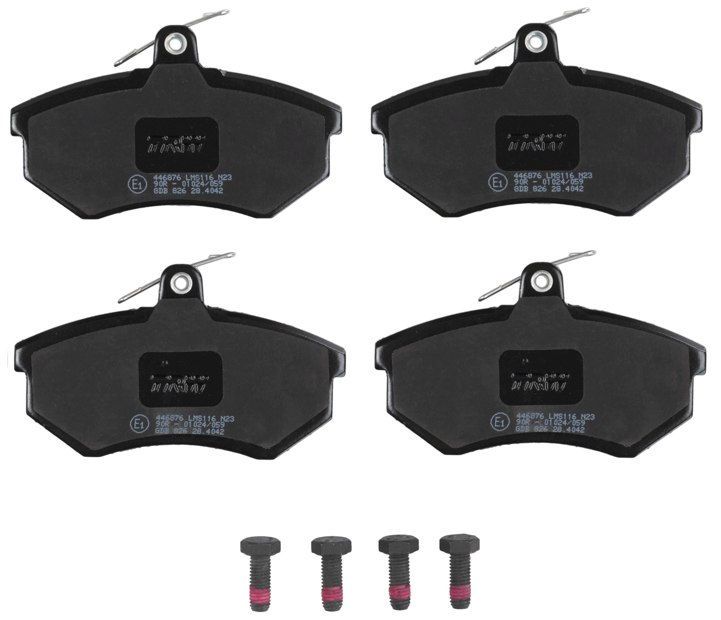 Klocki hamulcowe przednie tarczowe TRW GDB826 cena, od 23,23 USD