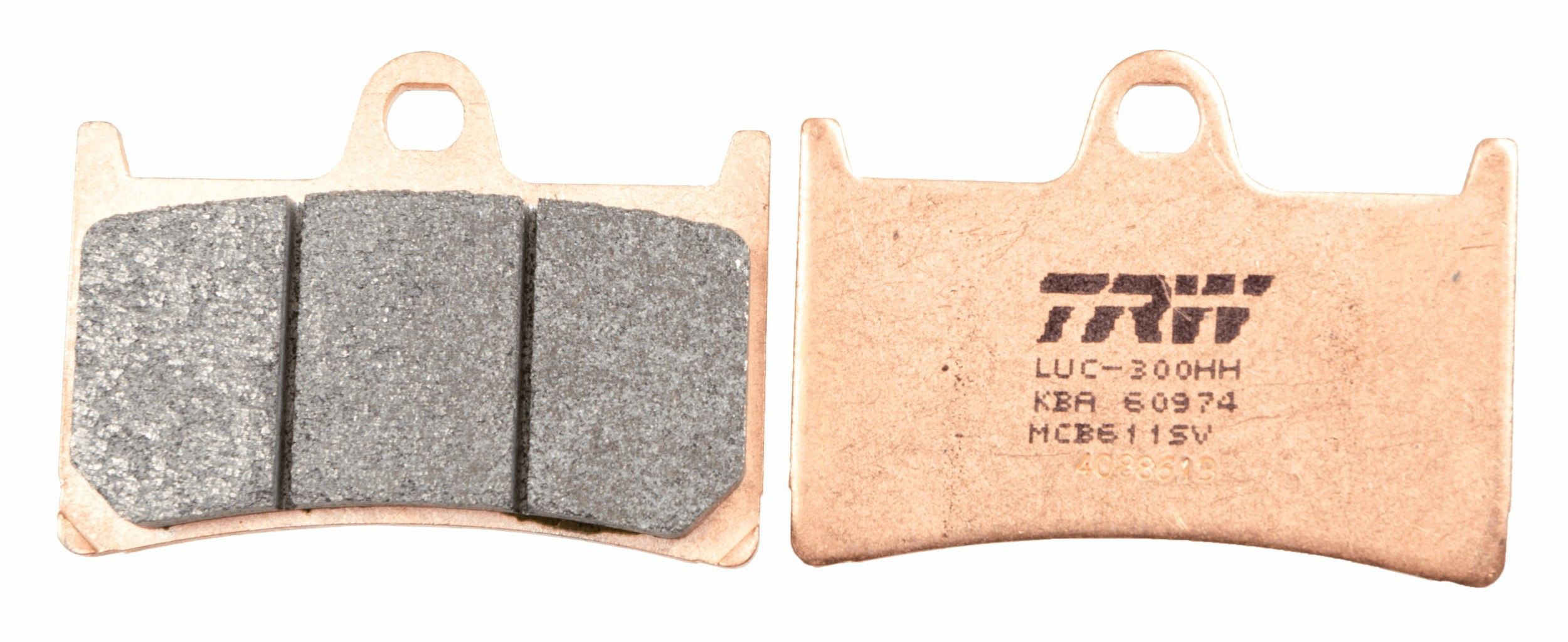 Klocki hamulcowe przednie tarczowe TRW MCB611SV cena, od 46,30 USD