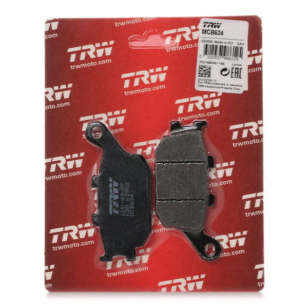 Okładziny (klocki) do hamulców tarczowych tylne Brembo 07BB02CC cena, od 41,85 USD