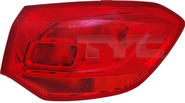 Do koszyka 13336327 General Motors Lampa zespolona tylna prawa zewnętrzna