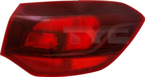 Lampa zespolona tylna prawa zewnętrzna General Motors 13336327