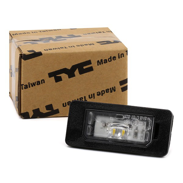 Lampa oświetlenia tylnej tablicy rejestracyjnej Mercedes 63267193293