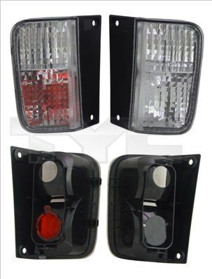 Przednia lampa przeciwmgielna tylna lewa 93863598 Peugeot/Citroen