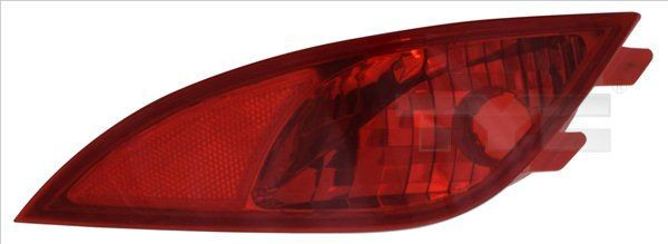 1914190012 TYC Przednia lampa przeciwmgielna tylna lewa