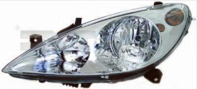 Reflektor lewy Peugeot 307 